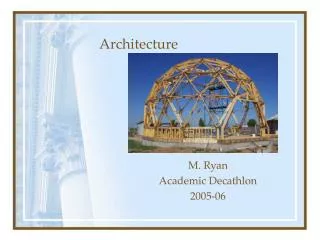 M. Ryan Academic Decathlon 2005-06