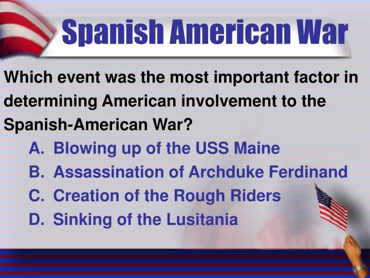 spanish american war