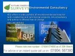 Commercial energy performance certificate
