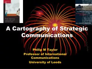 A Cartography of Strategic Communications