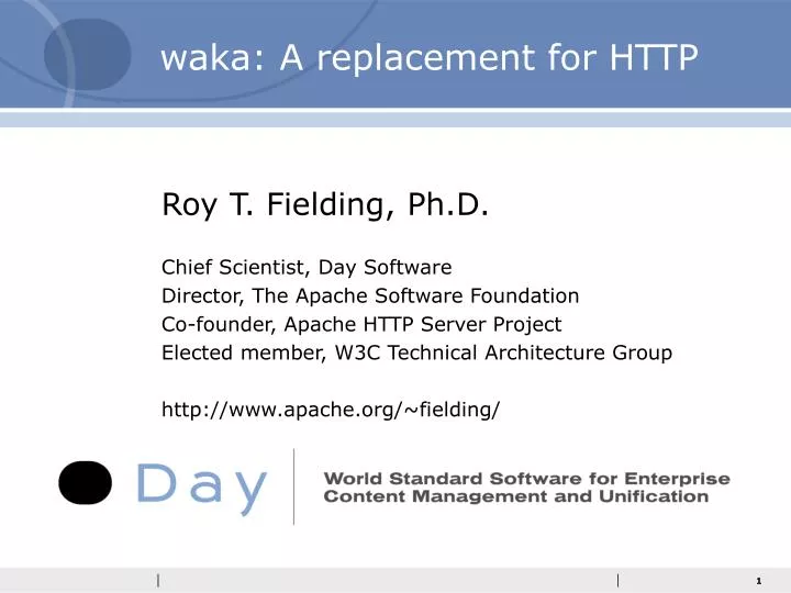 waka a replacement for http