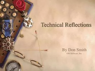 Technical Reflections