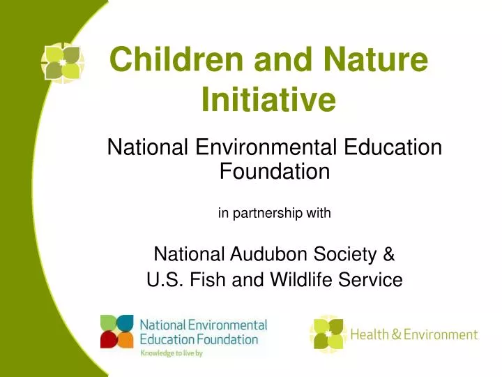 children and nature initiative