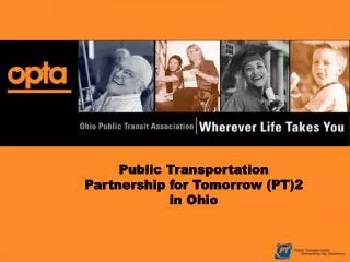 Public Transportation Partnership for Tomorrow (PT)2 in Ohio
