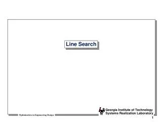 Line Search