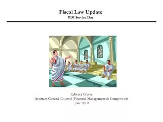Fiscal Law Update PDI Service Day