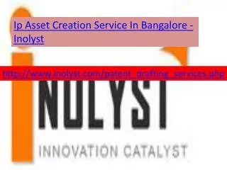 ip asset creation service in bangalore
