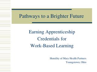 Pathways to a Brighter Future