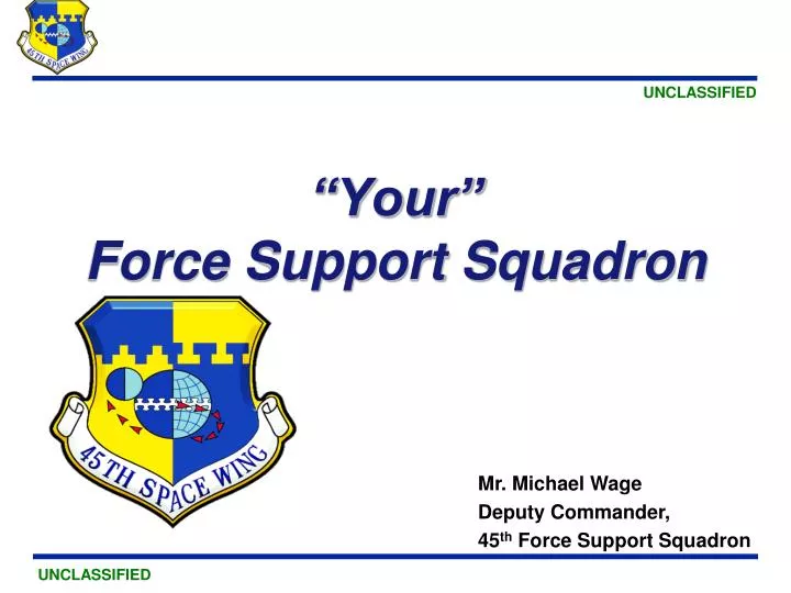 your force support squadron