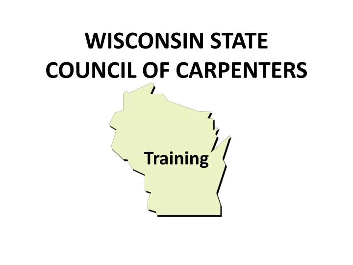 wisconsin state council of carpenters