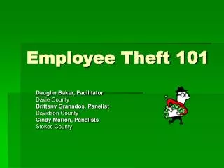 Employee Theft 101
