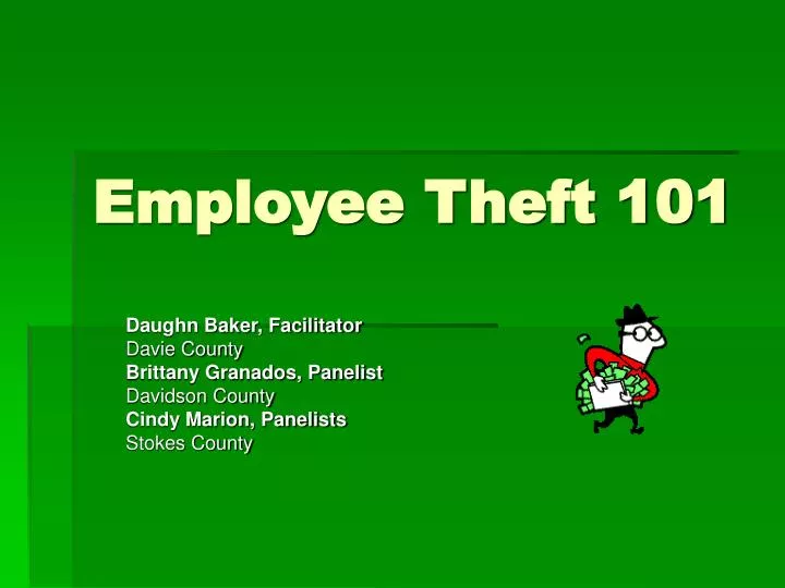 employee theft 101