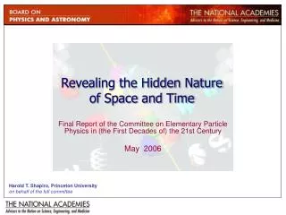 Revealing the Hidden Nature of Space and Time