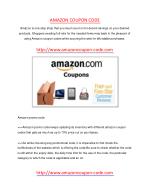 amazon coupon code - slide 1