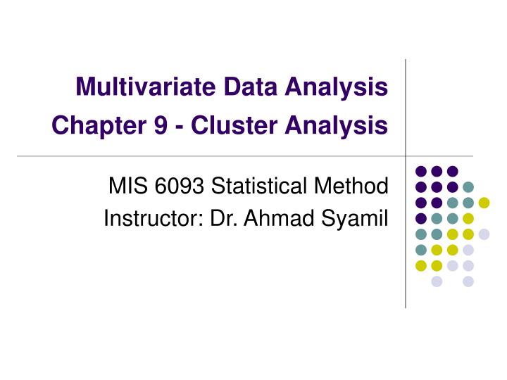 ppt-multivariate-data-analysis-chapter-9-cluster-analysis