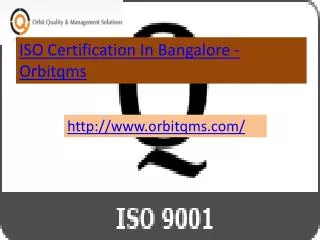 iso 9001 consulting service in bangalore