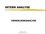INTERN ANALYSE - slide 1