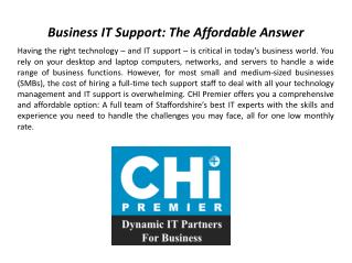 business it support | chi premier ltd.