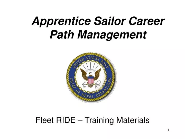 apprentice sailor career path management