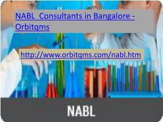 nabl consulting service in bangalore