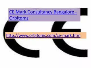 ce mark consultancy service in bangalore