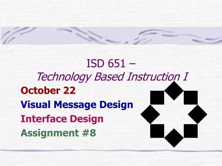 isd 651 technology based instruction i