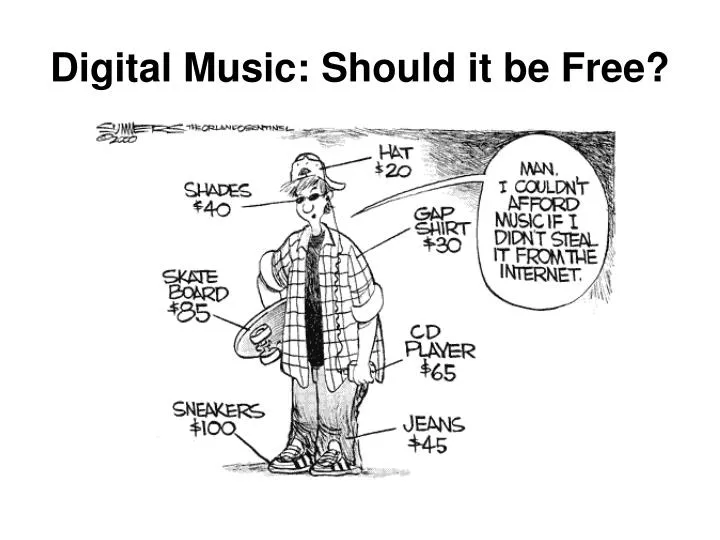digital music should it be free