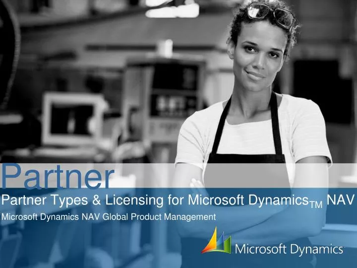 partner types licensing for microsoft dynamics tm nav