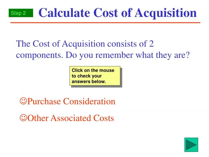 calculate cost of acquisition