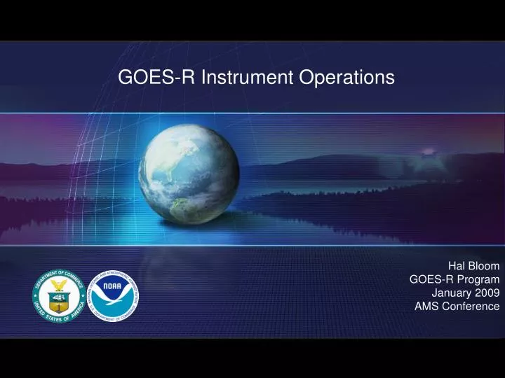 goes r instrument operations