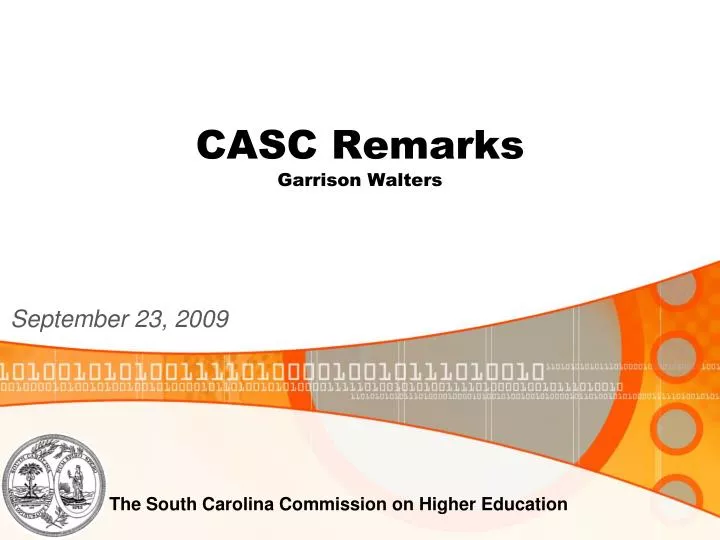 casc remarks garrison walters