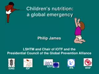 Children's nutrition: a global emergency