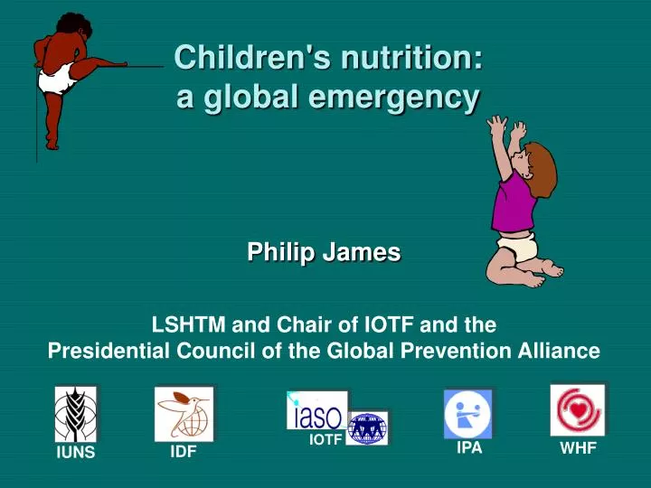 children s nutrition a global emergency
