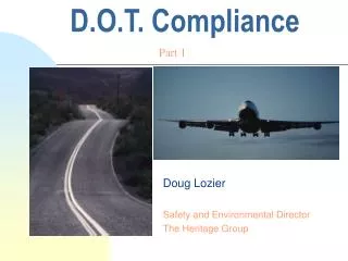 D.O.T. Compliance