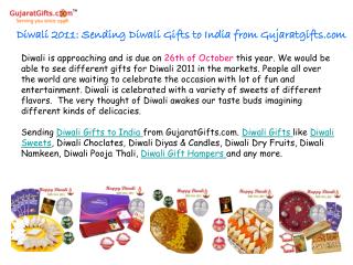 sending diwali gifts to india from gujaratgifts.com
