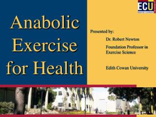 Anabolic Exercise for Health