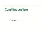 Constitutionalism - slide 1