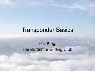 Transponder Basics