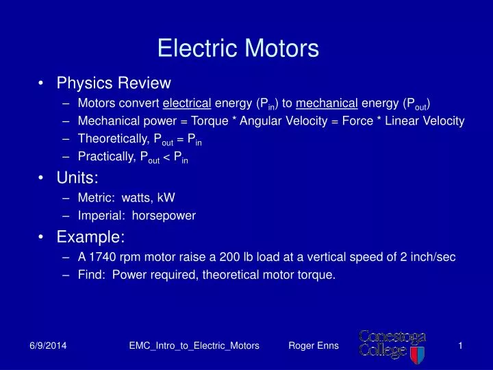 electric motors