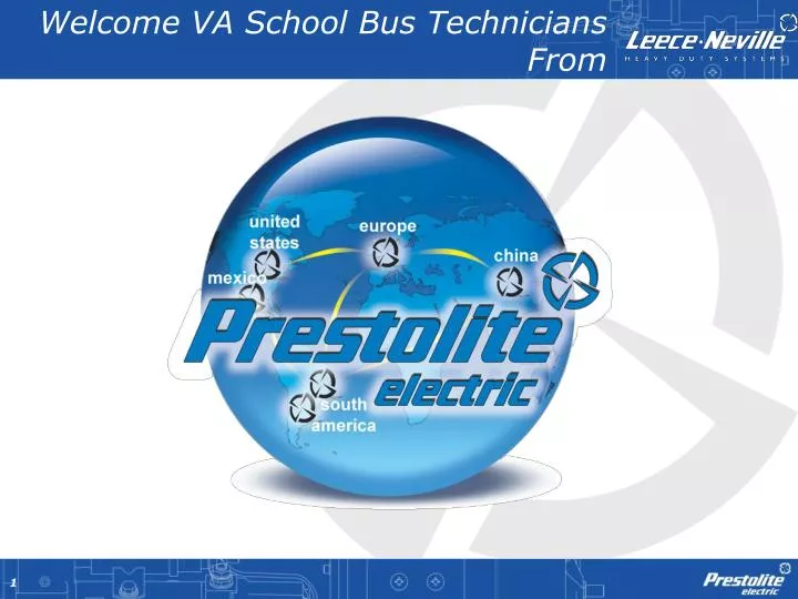 welcome va school bus technicians from