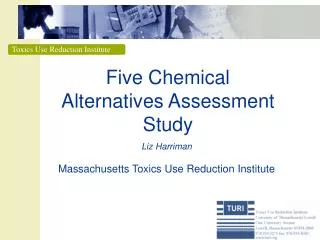 Five Chemical Alternatives Assessment Study