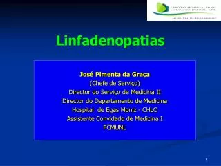 Linfadenopatias