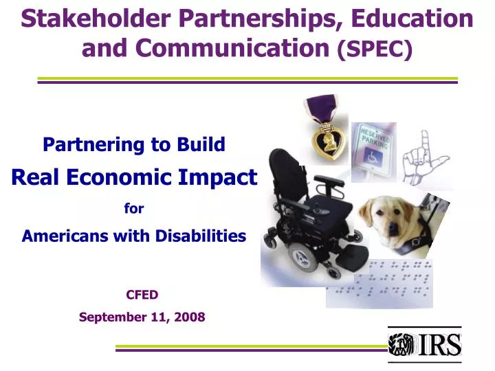 stakeholder partnerships education and communication spec