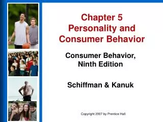 Chapter 5 Personality and Consumer Behavior