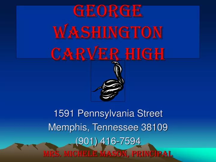 george washington carver high