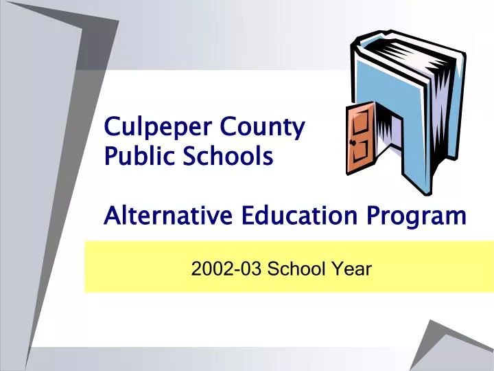 culpeper county public schools alternative education program