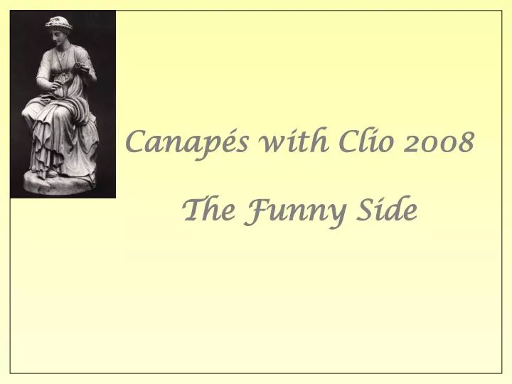 canap s with clio 2008 the funny side