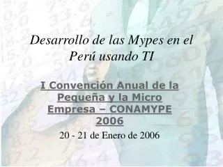 Desarrollo de las Mypes en el Perú usando TI