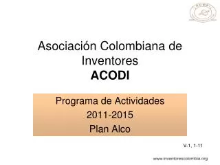 Asociación Colombiana de Inventores ACODI
