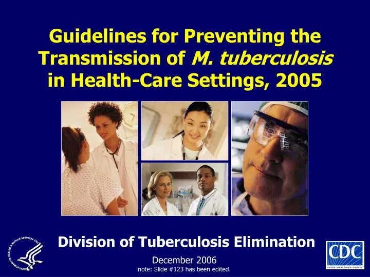 guidelines for preventing the transmission of m tuberculosis in health care settings 2005
